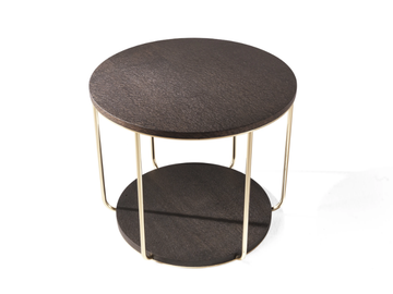AMBAR - Round wooden coffee table by ETRO Home Interiors - view 3
